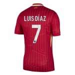 Nogometni Dresovi Liverpool Luis Diaz 7 Domaći 2024-25 Kratkih Rukava